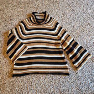 Ruby Rd Striped Sweater from VonMaur,  Size Small